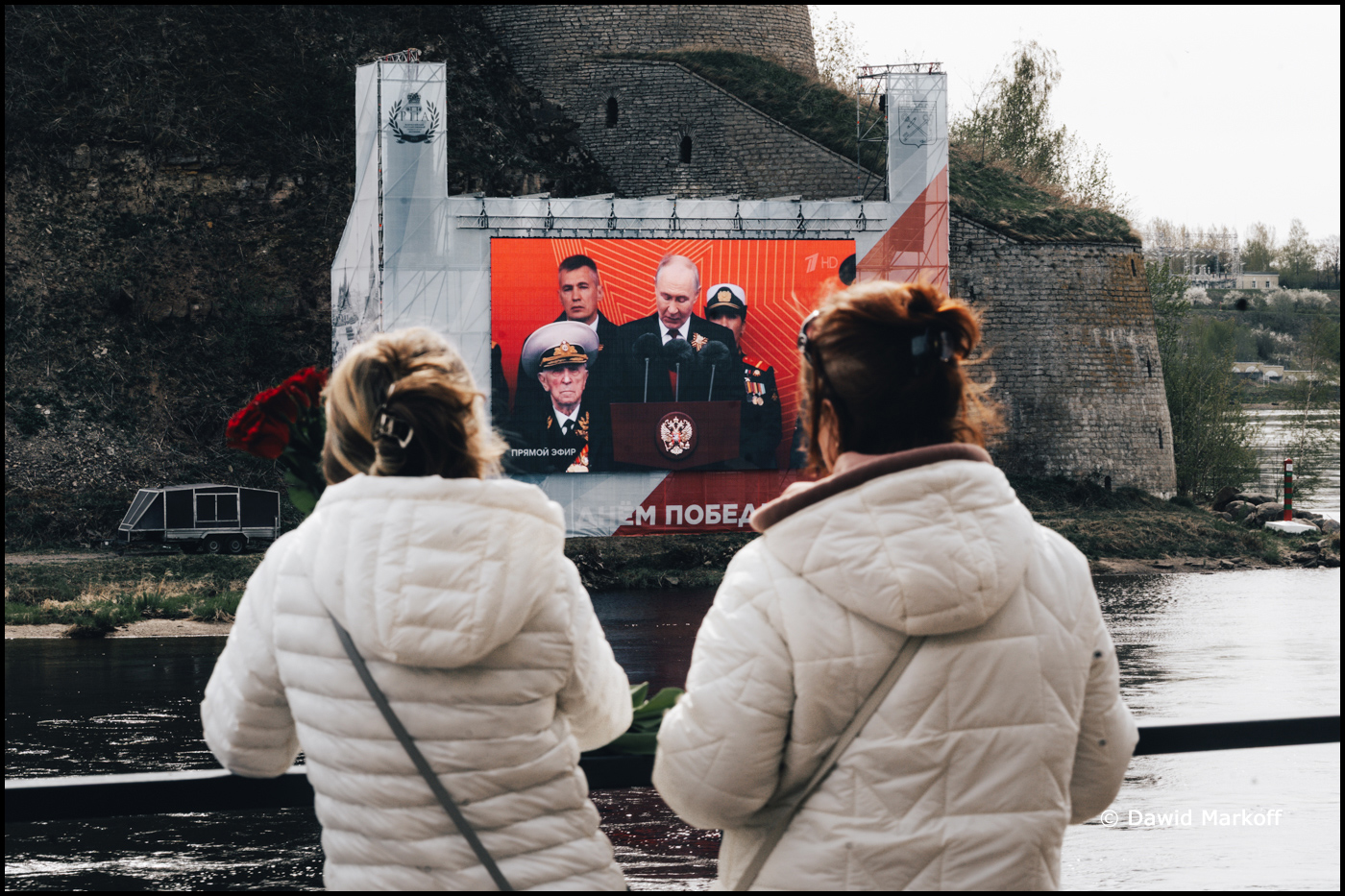 Narwa 9 maja w Moskwie by Dawid Markoff
