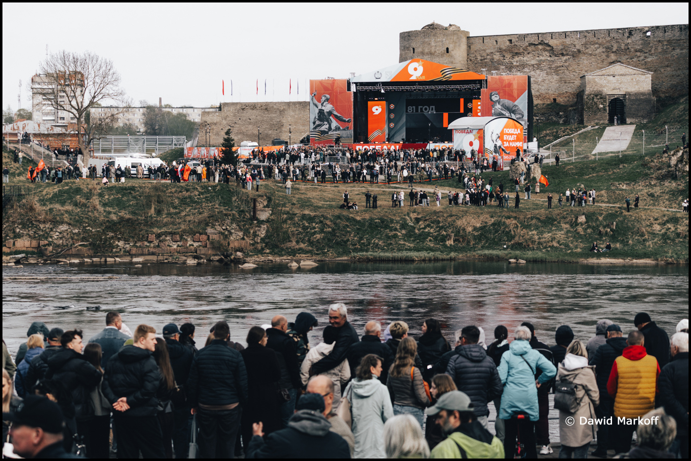Narwa 9 maja w Moskwie by Dawid Markoff