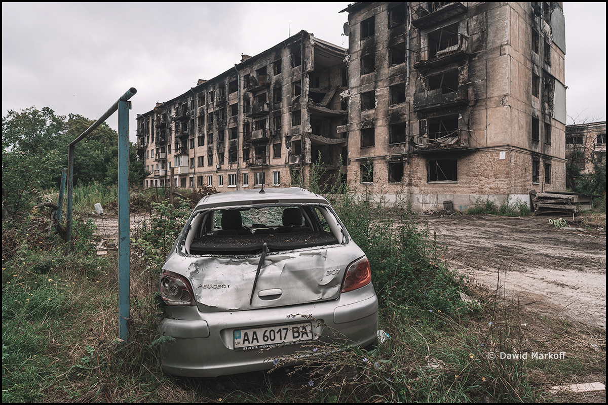 Wojna w Ukrainie rosyjskie zbrodnie Hostomel by Dawid Markoff