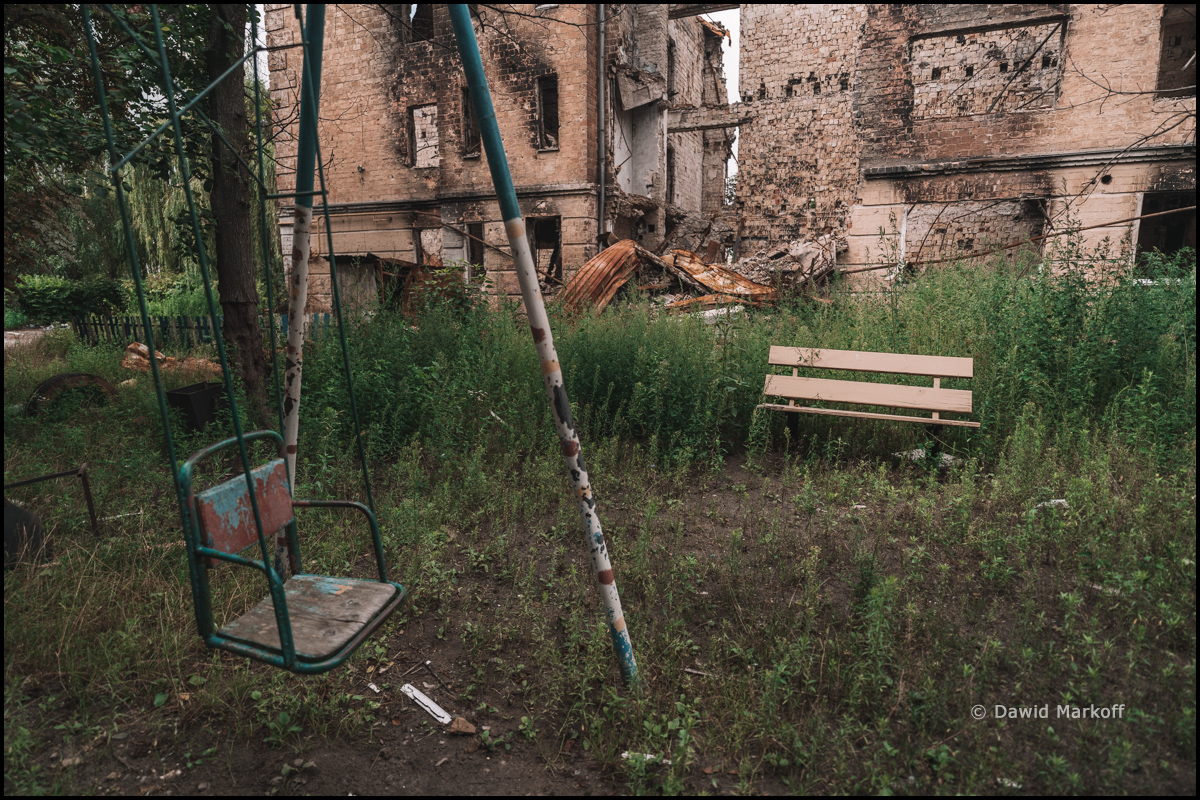 Wojna w Ukrainie rosyjskie zbrodnie Hostomel by Dawid Markoff