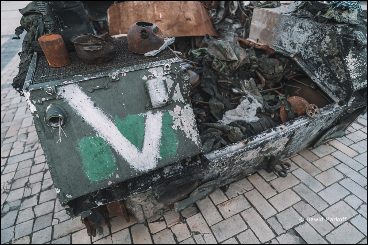 Wojna w Ukrainie Kijów by Dawid Markoff