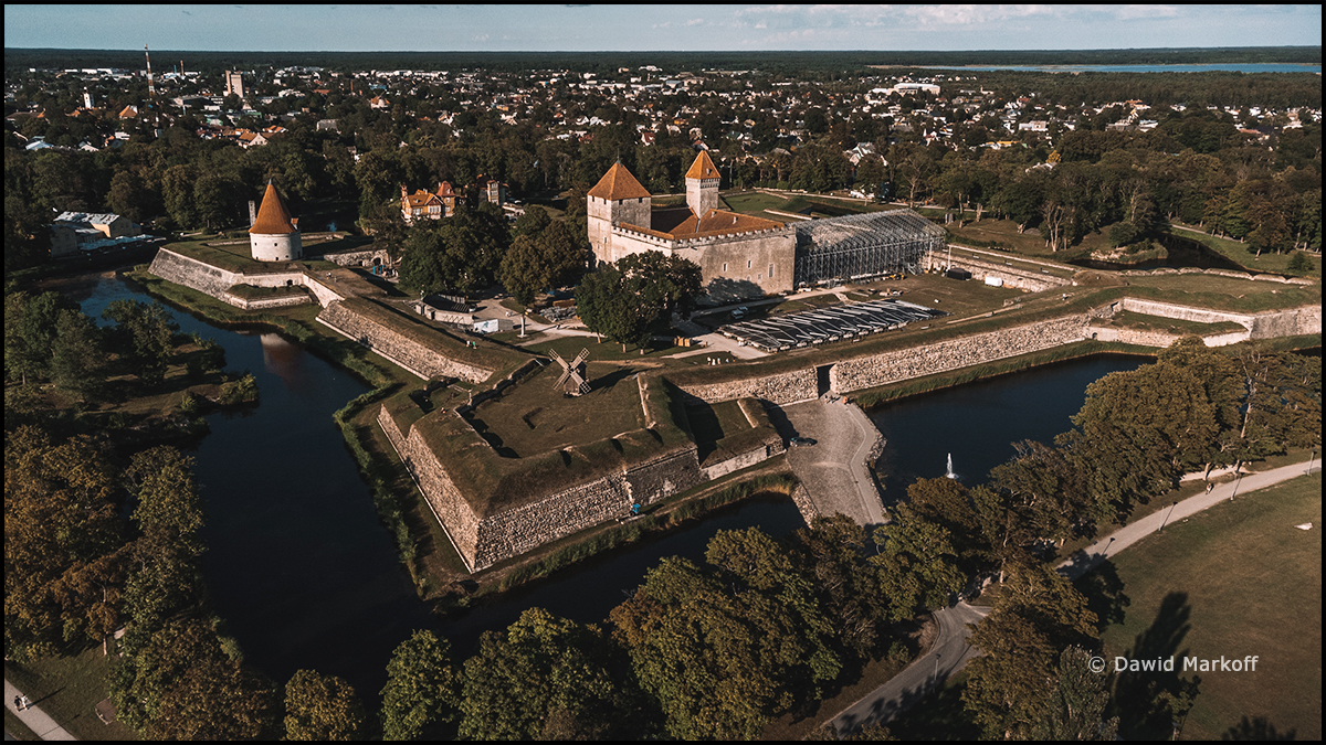Kuressaare Estonia by Dawid Markoff