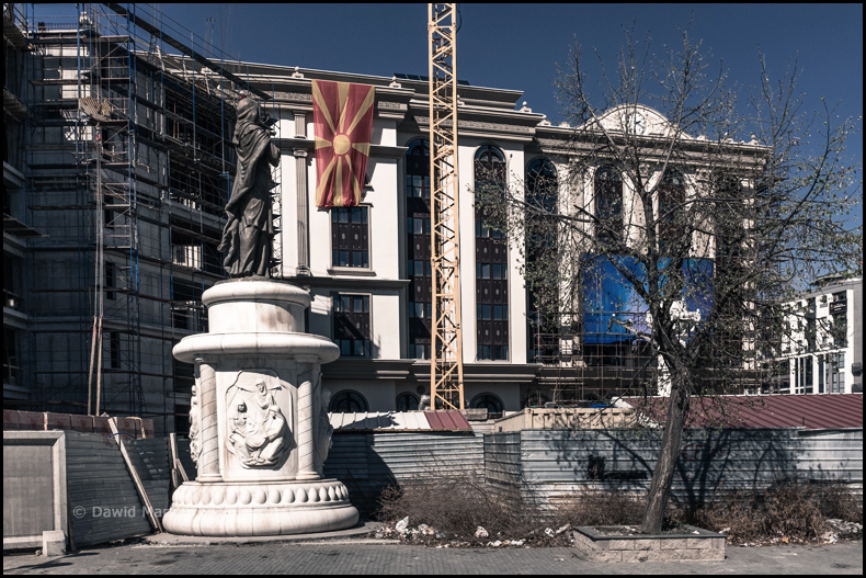 Skopje Macedonia by Dawid Markoff