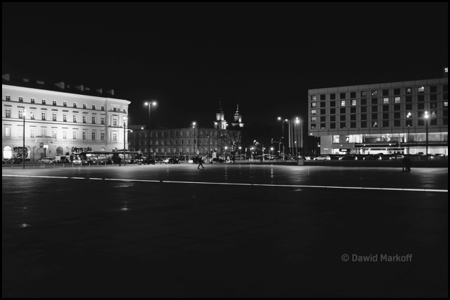 Warszawa nocą by Dawid Markoff