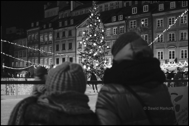 Warszawa nocą by Dawid Markoff