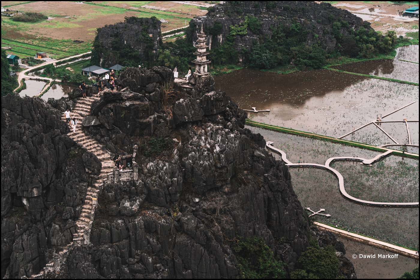 Tam Coc Wietnam by Dawid Markoff