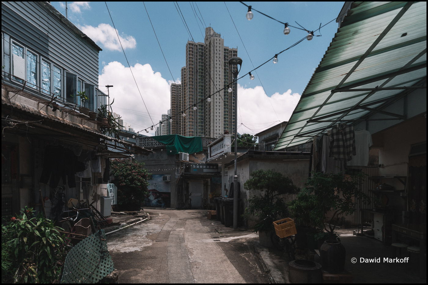 Wioska rybacka Hong Kong by Dawid Markoff
