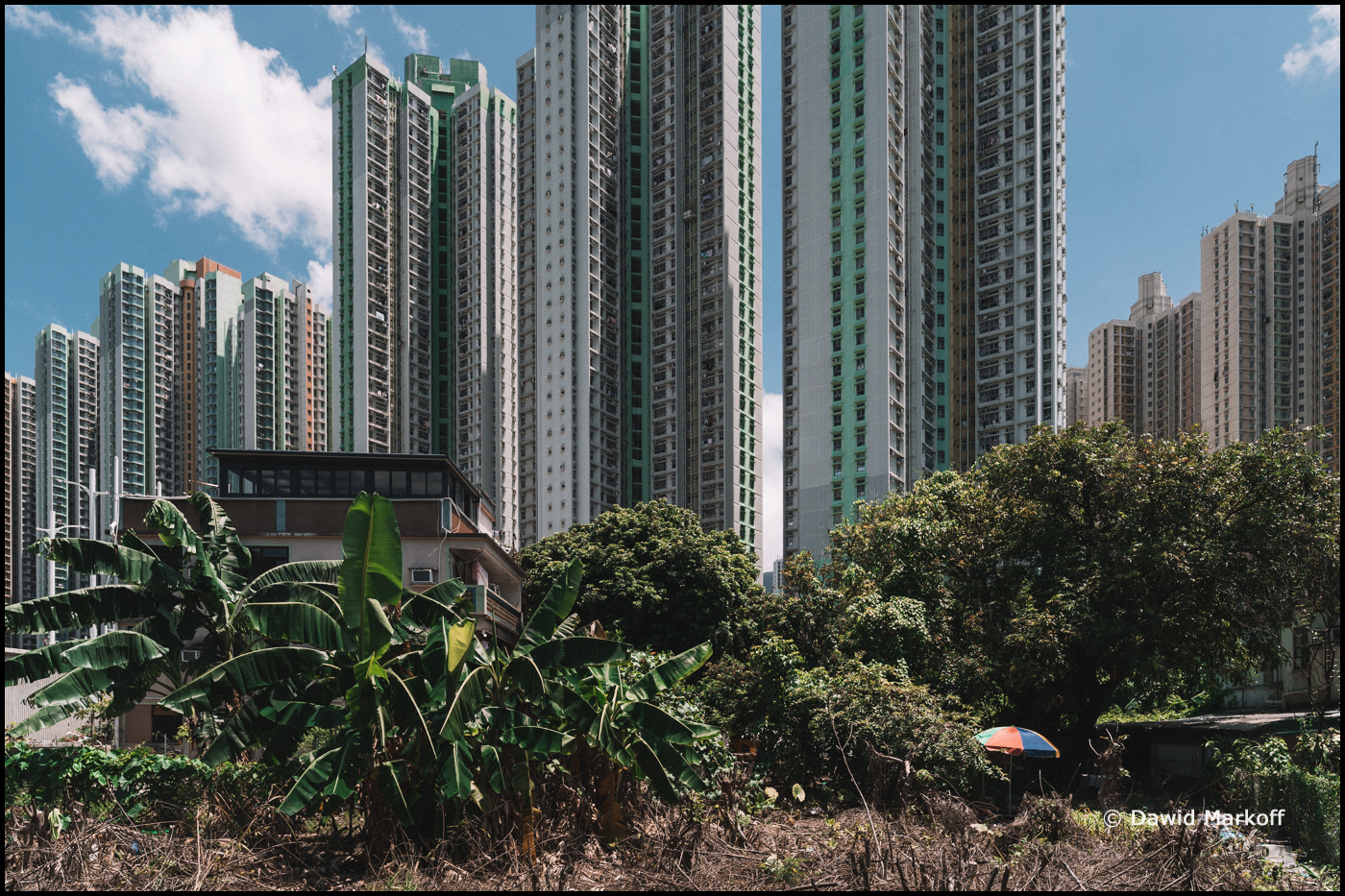 Wioska rybacka Hong Kong by Dawid Markoff