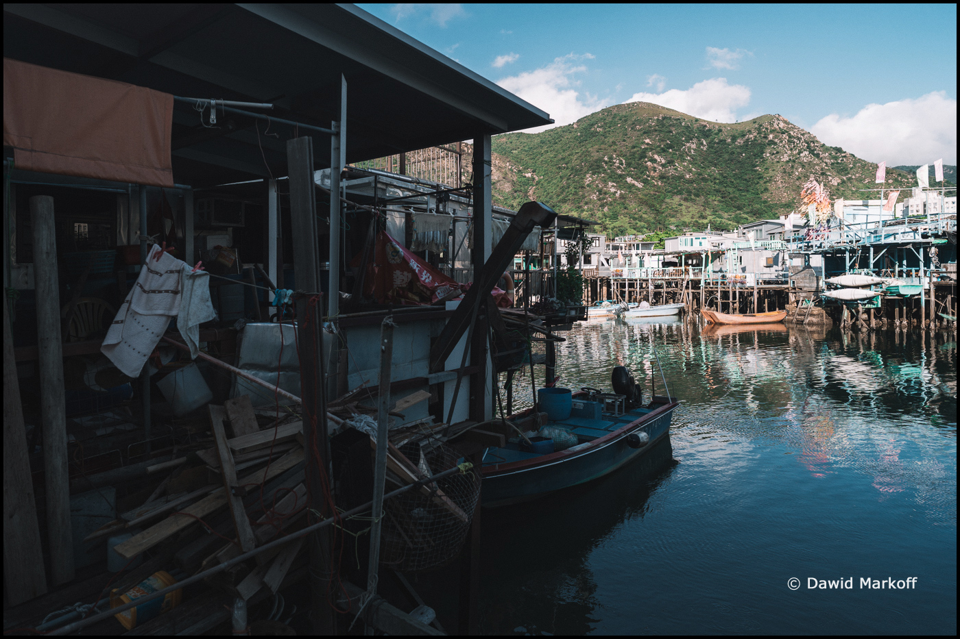 Wioska rybacka Hong Kong by Dawid Markoff